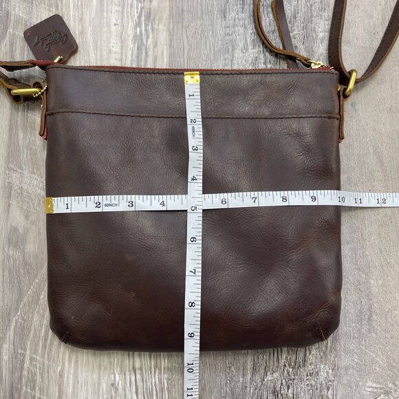Osgoode Marley Trinity Crossbody Purse bag Espresso Brown Leather style 7141 - Picture 3 of 16